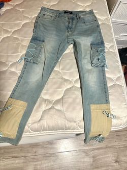SERENEDE JEANS CARGO (pantalón cargo)