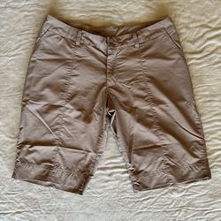 Patagonia Inter-Continental Shorts Brown Women's Size 14 Lightweight Hiking