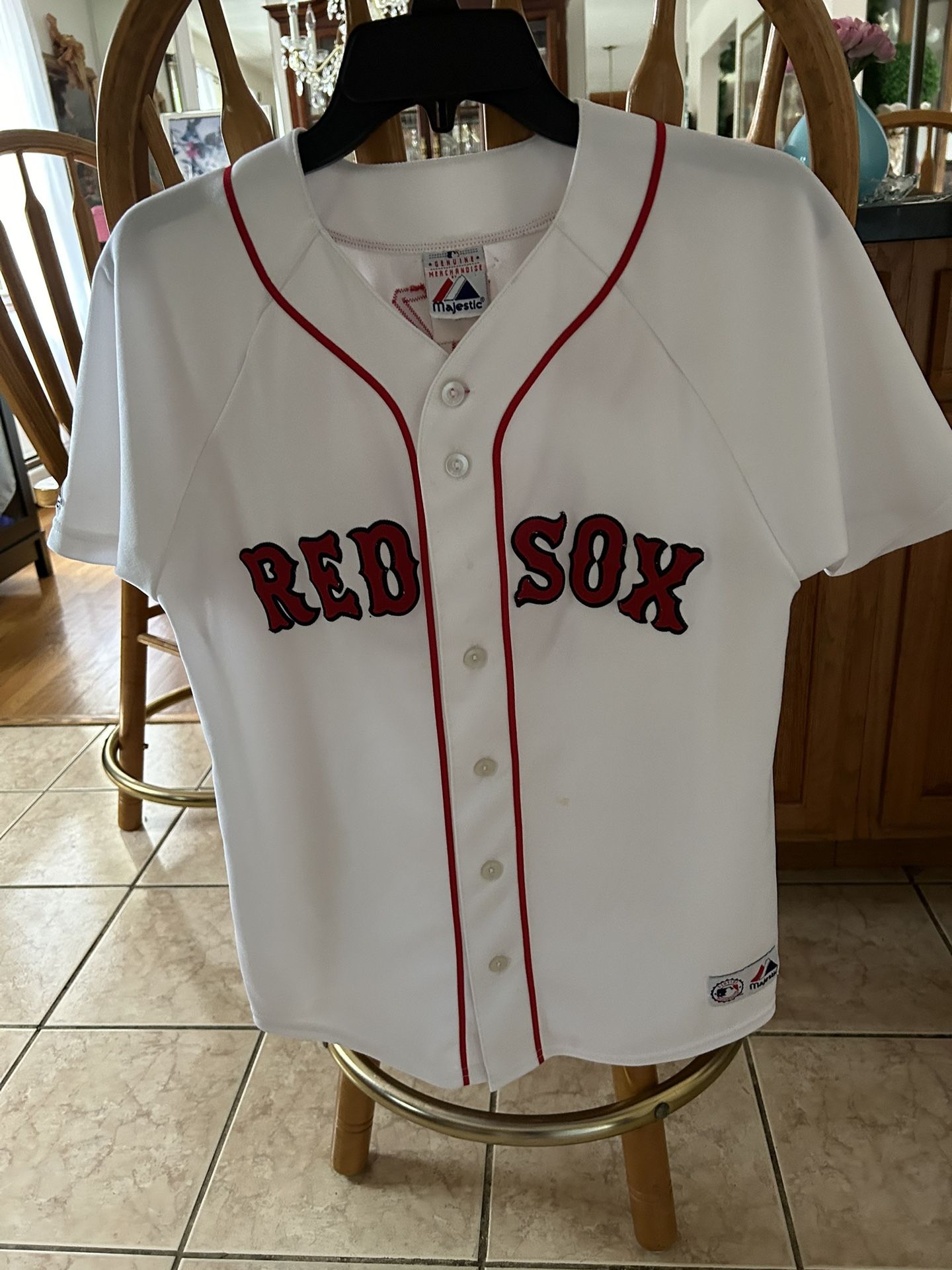 Boston Red Sox Matsuzaka #18 Jersey Shirt Medium Juniors Unisex