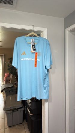 Adidas Argentina Soccer Size 2XL Dri Fit Tee with Tags