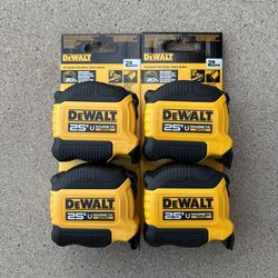 2 Dewalt 25 ft. Magnetic Tape Measure (2-Pack)