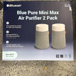 Blue Air Mini Max Air Purifier Two Pack
