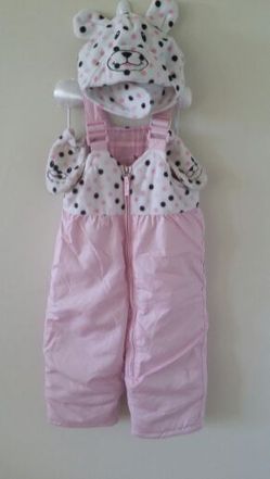 Zeroxposur 5-pcs Snow Pants and Coat Set, 24 Month/2T