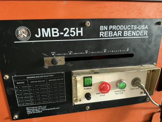 JMB-25H Rebar Bender
