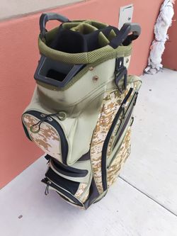 Used Maxfli HONORS PLUS CAMO CART BAG Mens Cart Bag Green 11706-S000372654