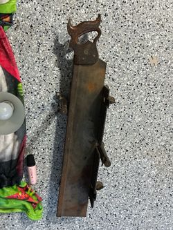 Vintage 1912 Langdon Saw and Box