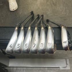 PXG 0311FX irons: W, 8,7,6,5,4 + Vokey 248.06 48 Degree