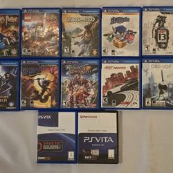 Collection of PSVita Games