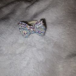 SEQUIN BOW RING $5 OBO 