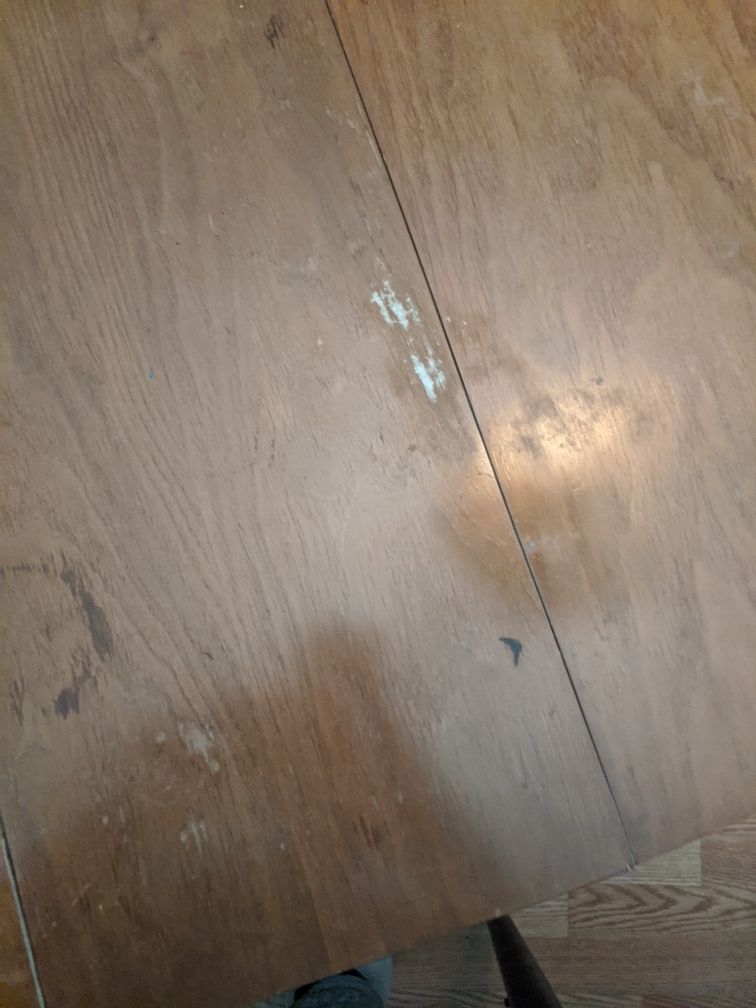 Mid century dining room table w/4 chairs