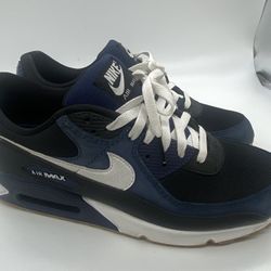 Nike Air Max Mens 10 Navy Black FB9658-400 Running Sneakers 