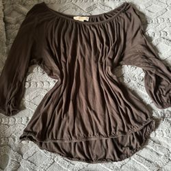 Michael Kors Brown Blouse Top