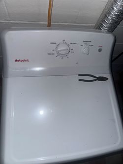 White dryer: Hotpoint HTX24EASKWS