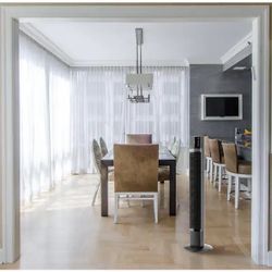 48 in. 4 Speeds Xtra Air Tower Fan in Black with Carry Handle, Oscillating, Remote Control, Nighttime Setting, Timer