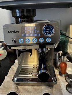 Grindora Espresso Machine With Grinder
