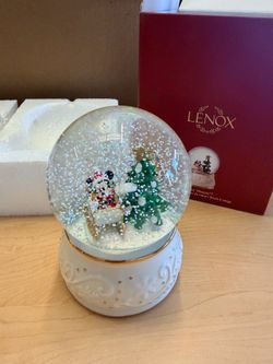 Lenox Mickey Mouse Snow Globe