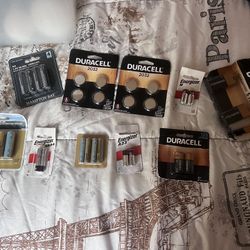 Lot Of Batteries 