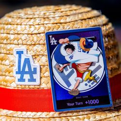 One Piece Luffy LA Dodgers DON!! Card