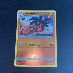 Mudsdale Holo Ultra Rare stage 1 Pokemon Card/ Mint/ 106/202