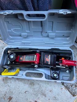 DNA Motoring TOOLS-00234 Low Profile Hydraulic Trolley Service/Floor Jack, 2 Ton (4000 Ibs) Capacity, Lifting Range 5.1"-13", Black