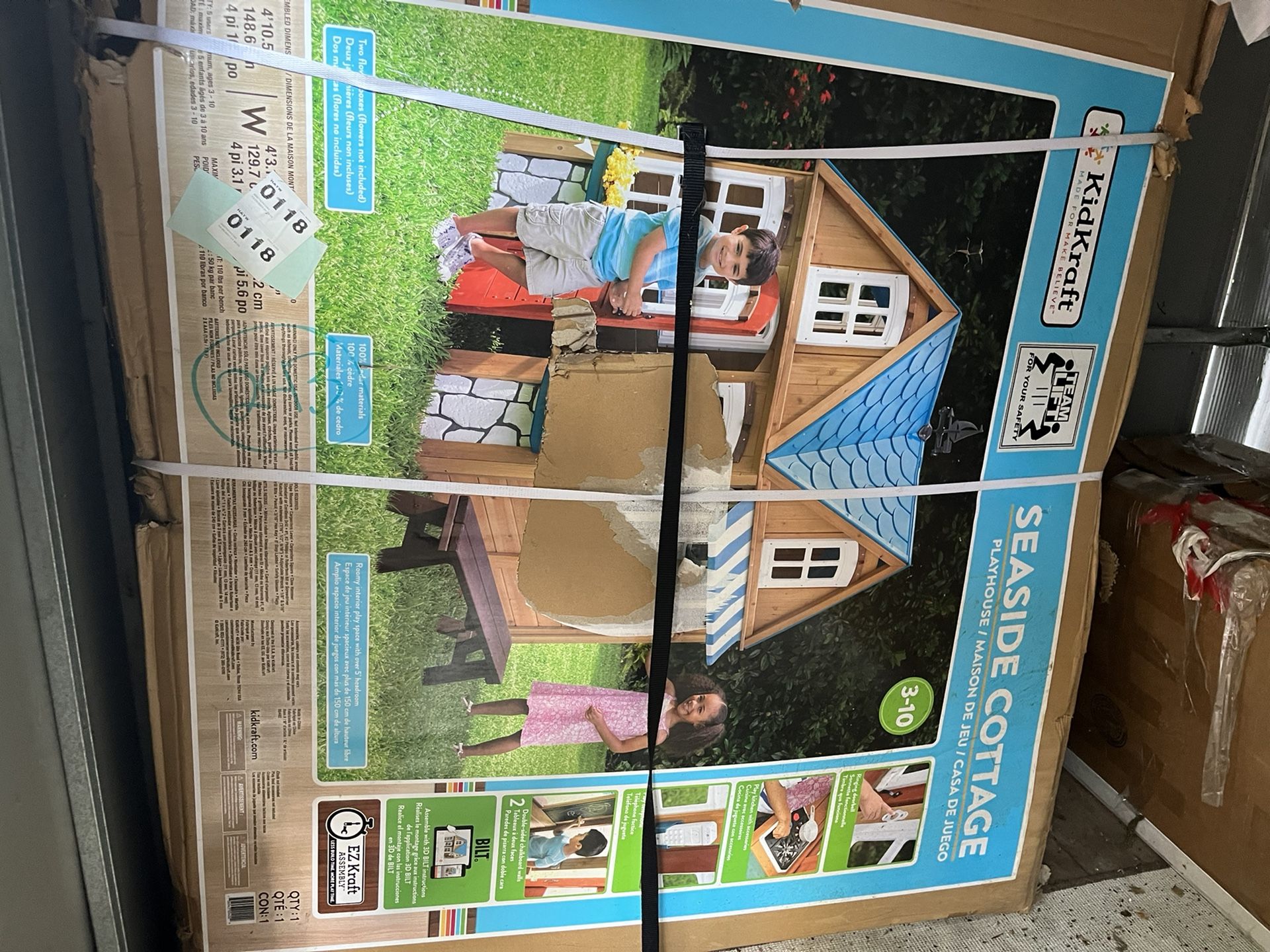 Kidkraft Seaside Cottage Kids Playhouse $300 OBO