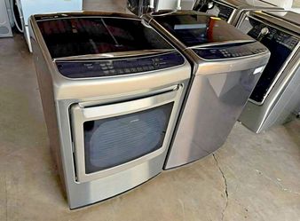 LG Smart Washer and Dryer set