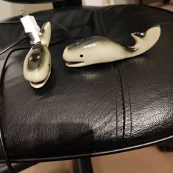 Whales Salt And Pepper Shakers