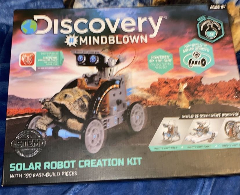 Discovery Kids Solar Robot Creation Kit