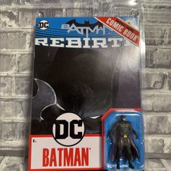 McFarlane Page Punchers: BATMAN Rebirth w/ 3" Figure #1, (2023, DC) 2B