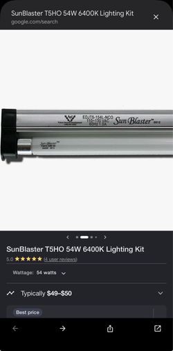 Grow Lights | Bundle of 8 Fixtures | 4ft SunBlaster T5
