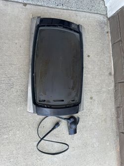 Electric Camping Skillet Flat Top