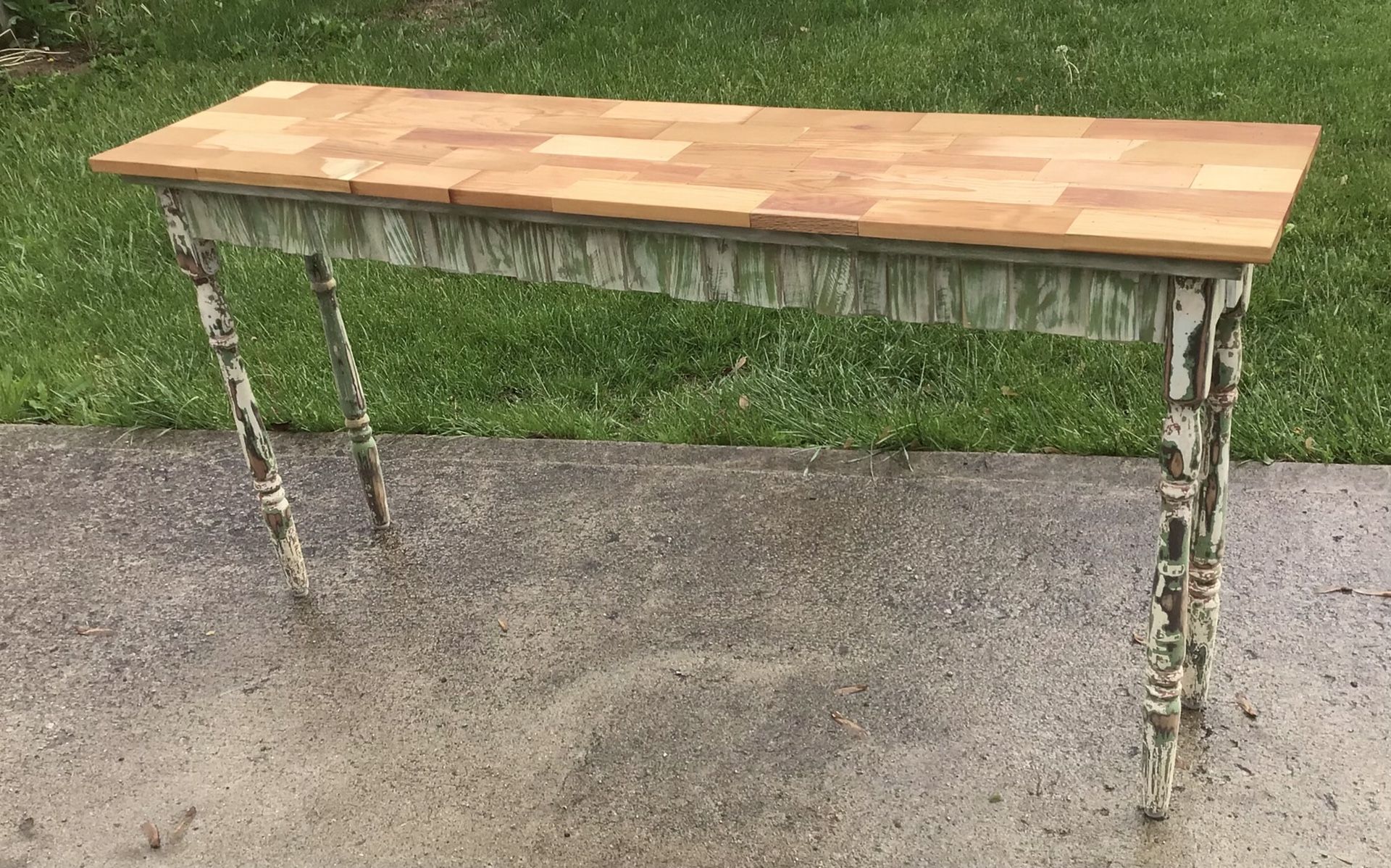 Farmhouse Sofa Table