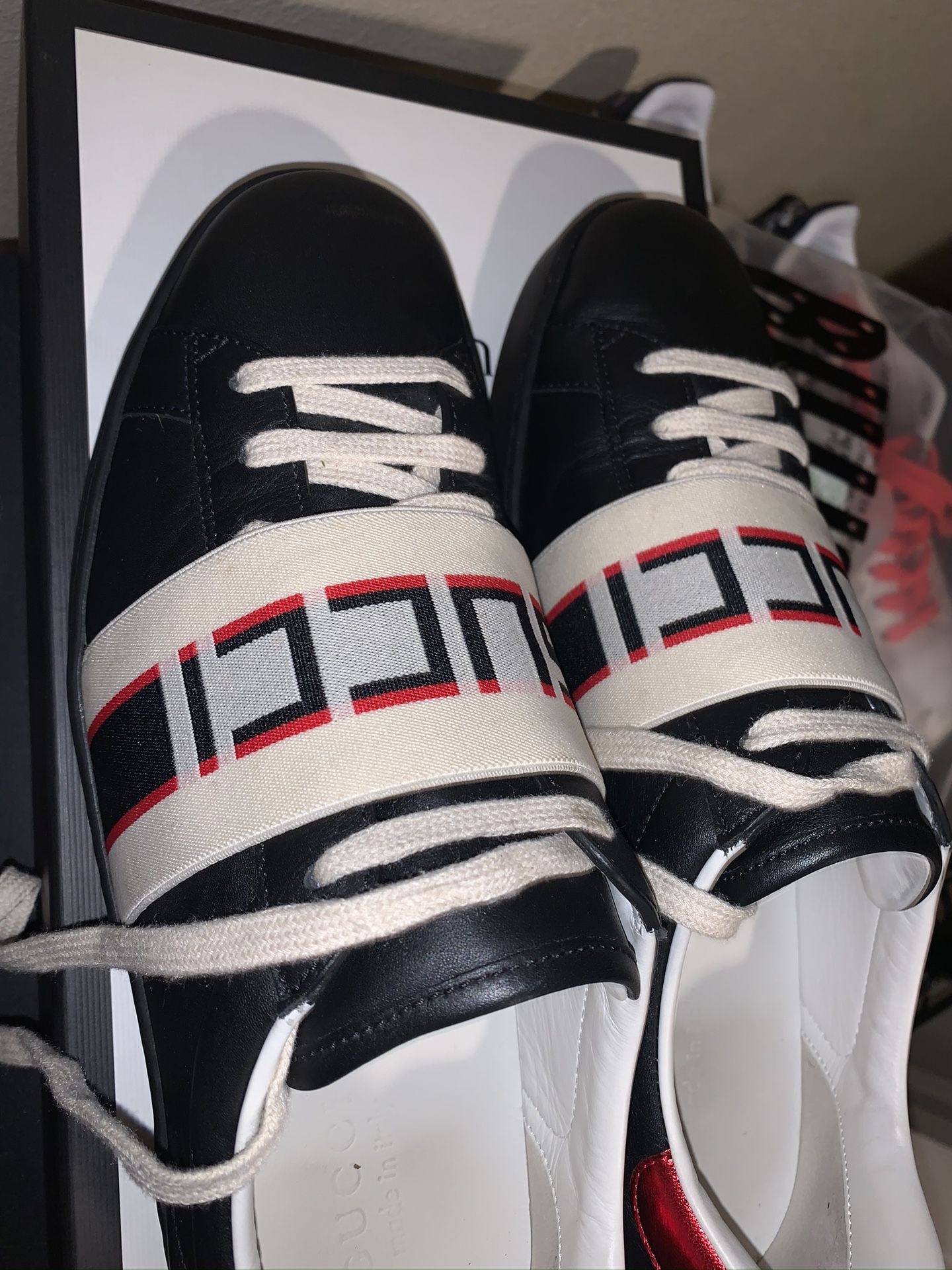 Gucci sneakers size 9.5