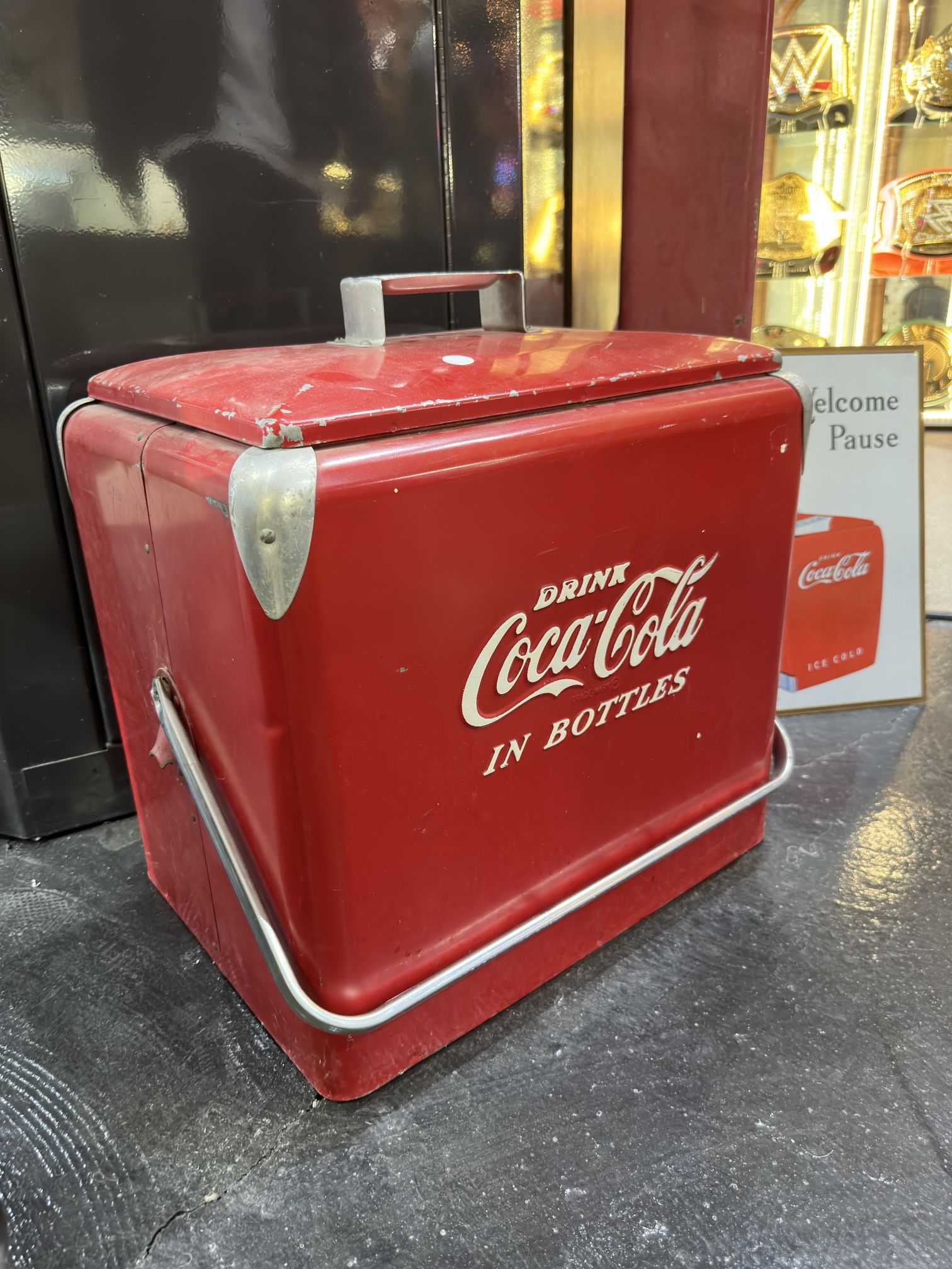Vintage Coca Cola Cooler 1950’s