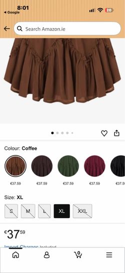 Scarlet darkness skirt