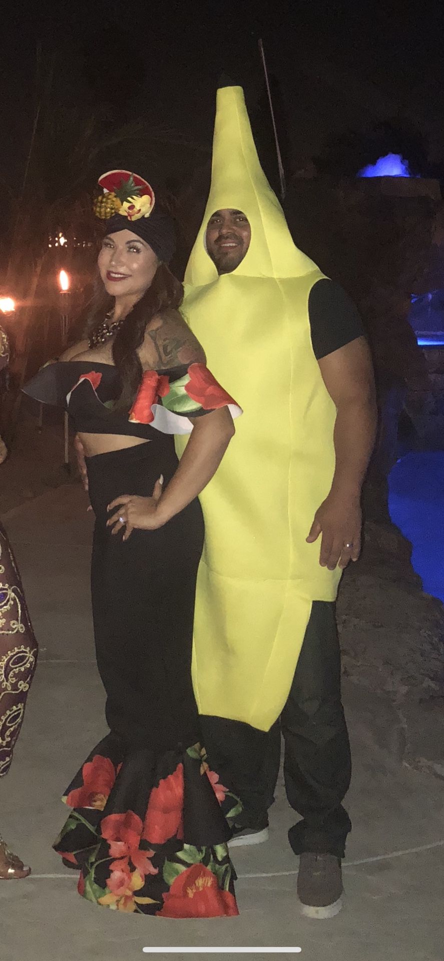 Chiquita banana carmen miranda banana couples costumes