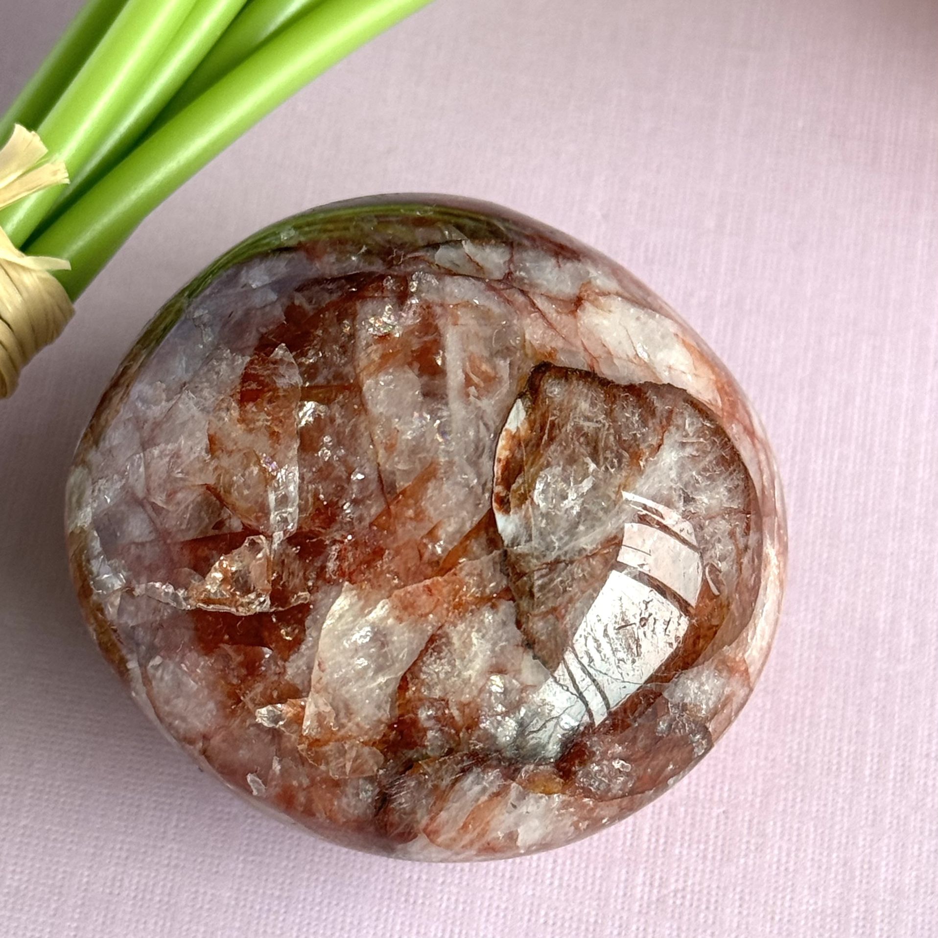 Fire Quartz Big Palm
