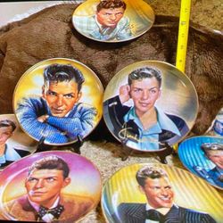 COLECCION DE PLATOS DE PARED DE PORCELANA DE FRANK SINATRA