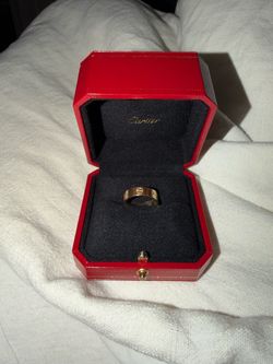 Cartier love ring