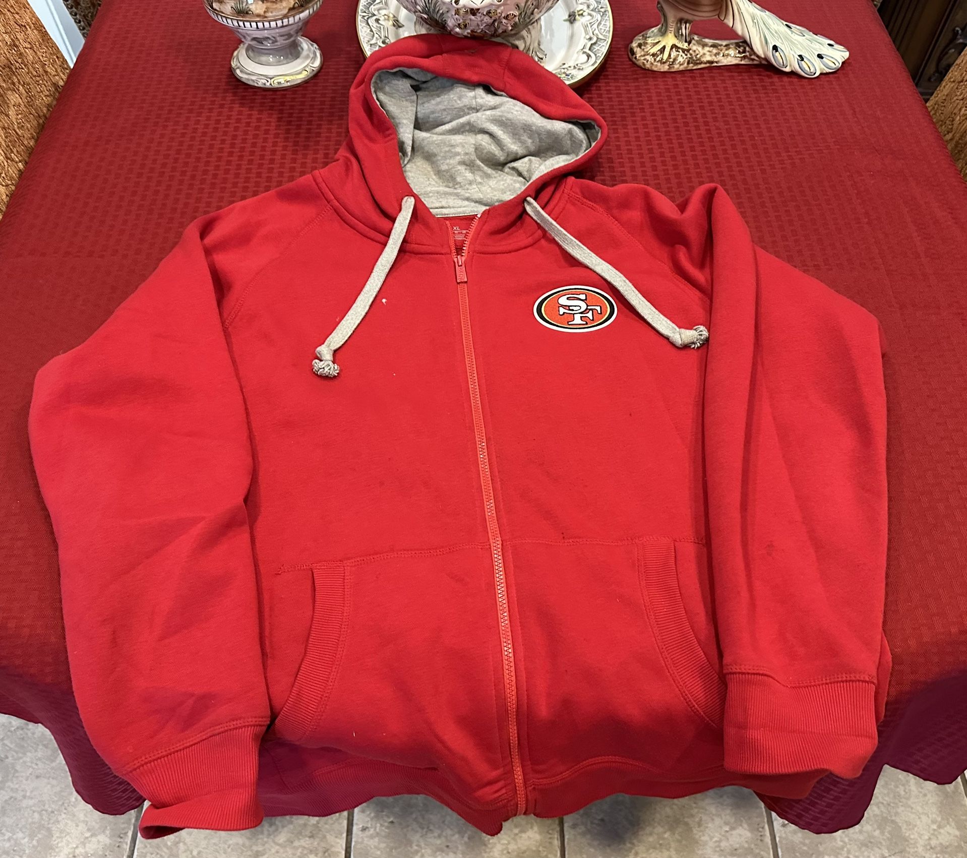 SF Antigua Zip-up Hoodie Sweater