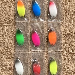 Fishing Lures- Spoons $3 Each