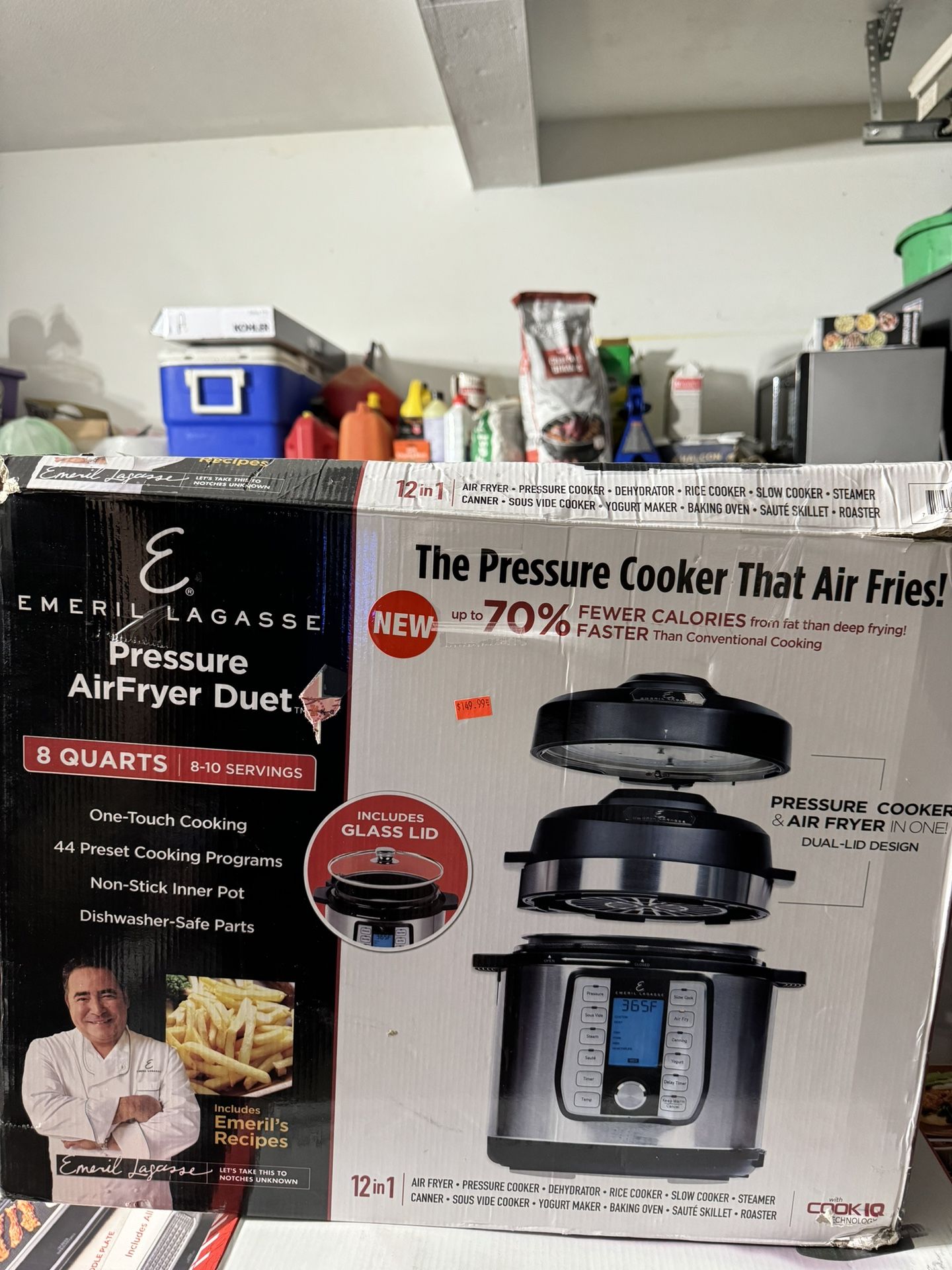 Fryer Duet Emeril Lagasse Pressure Cooker And Air Fryer Pressure