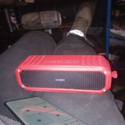 Coby Rugged Water Resistant Bluetooth Speaker 