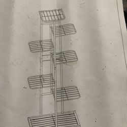 Modern 7 Tier with Grown Lights  and remote control 