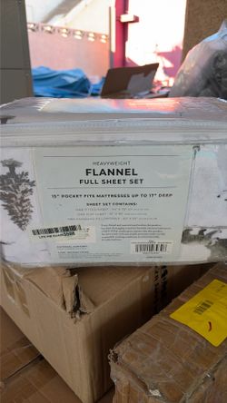 Full sheet set flannel