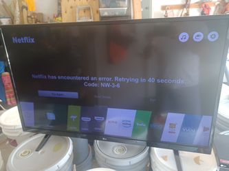 LG smart tv 43 inches (with remote control)
