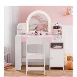 Princess Vanity Makeup Desk