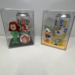 Funko Soda Figure Poison Ivy And Donald Duck (3 caballeros)