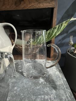 Lot of Vintage and Modern Drinking Pitchers – Perfect for Entertaining or Decor
