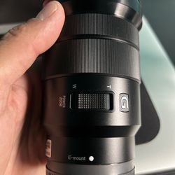 Sony E PZ 18-105mm f/4 G OSS lens 